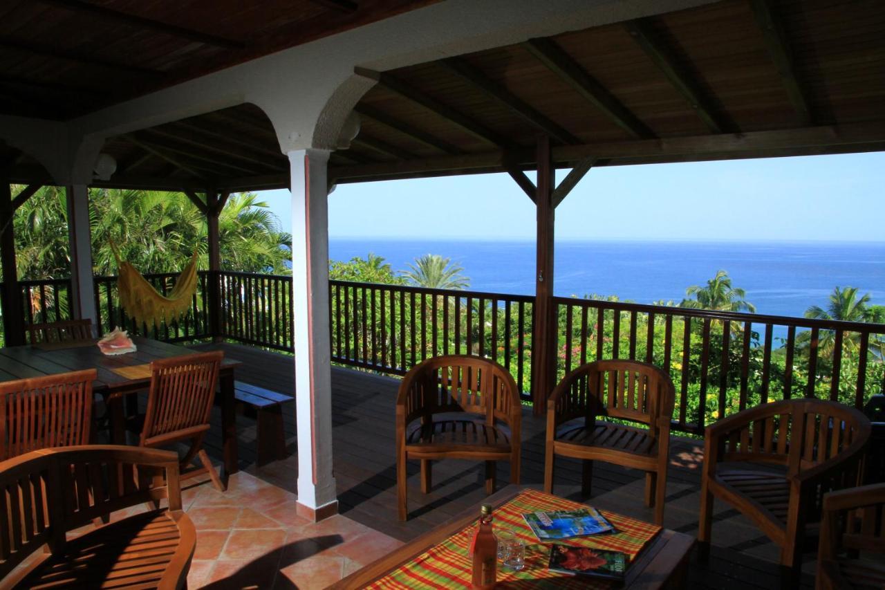 Yékrik-yékrak - Vue Exceptionnelle Sur La Des Caraïbes Villa Deshaies