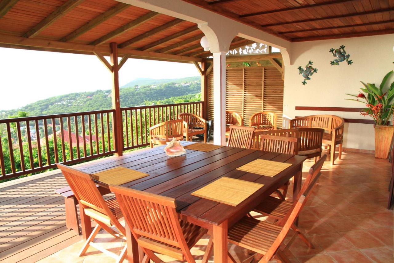 Villa Yekrik-yekrak - Vue Exceptionnelle Sur La Des Caraibes Deshaies
